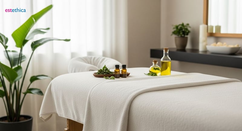Masaje relajante para el bienestar del cuerpo
