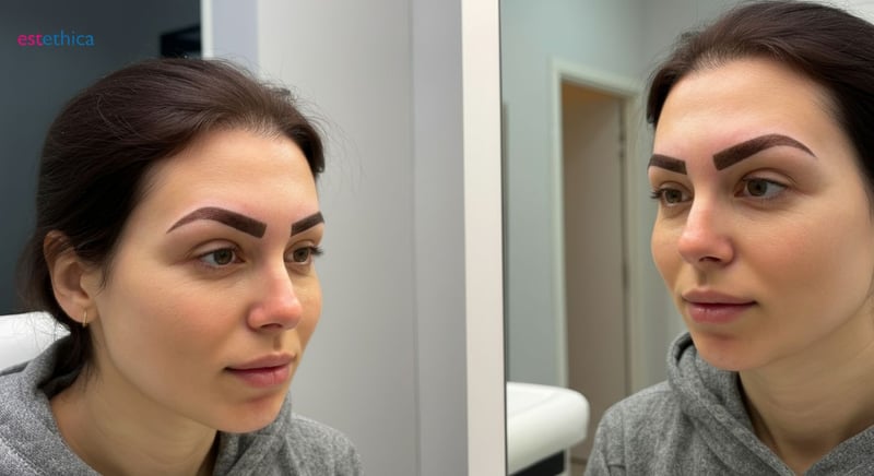 Récupération après implantation sourcils