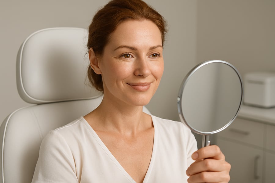 Radiant Skin After Chemical Peel