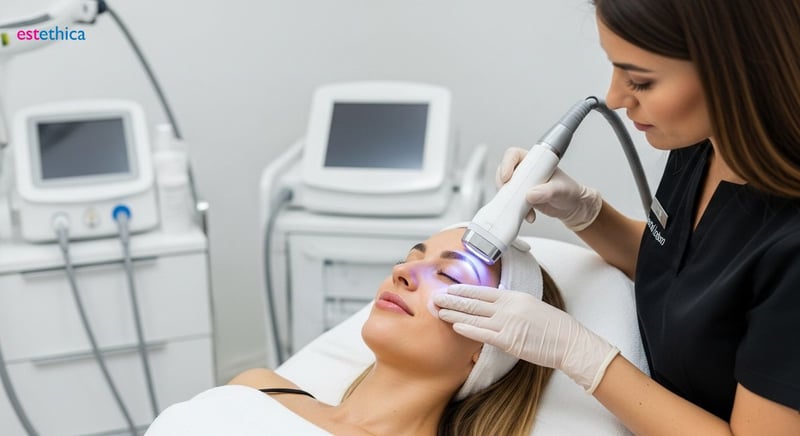 Rajeunissement facial, techniques avancées, peau éclatante