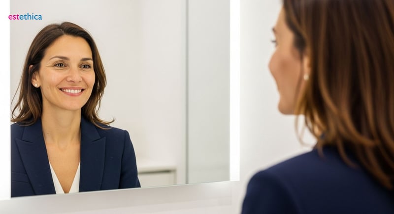 Rajeunissement visage : peau éclatante