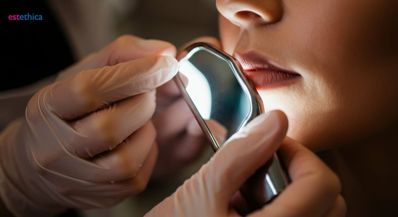 Rehaussement de la lèvre supérieure avec un impact subtil et naturel