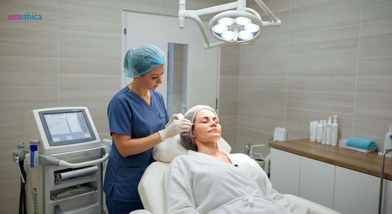 Rejuvenare facială, reducerea ridurilor, contur definit