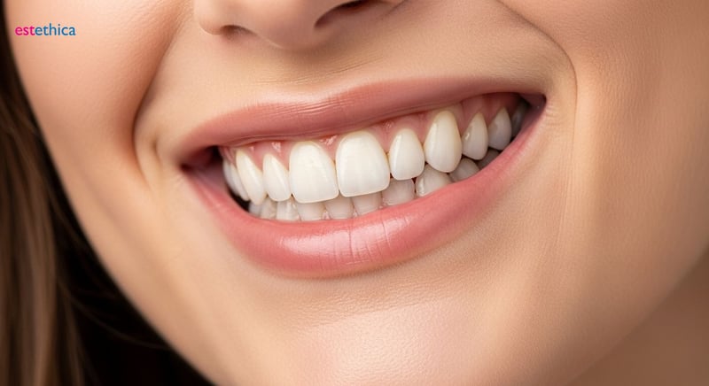 Zâmbet natural și atrăgător cu restaurări dentare estetice