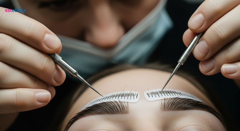 Restauration des sourcils: corriger une greffe ratée