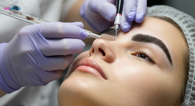 Restauration des sourcils avec techniques avancées pour un look naturel
