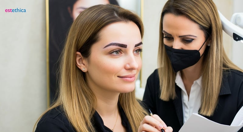 Restauration des sourcils avec techniques avancées pour un look naturel