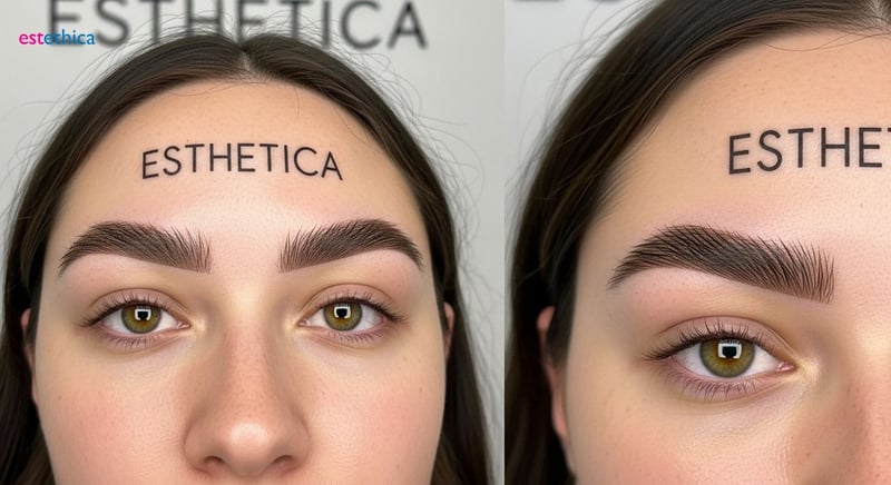 Restauration sourcils pour ligne harmonieuse