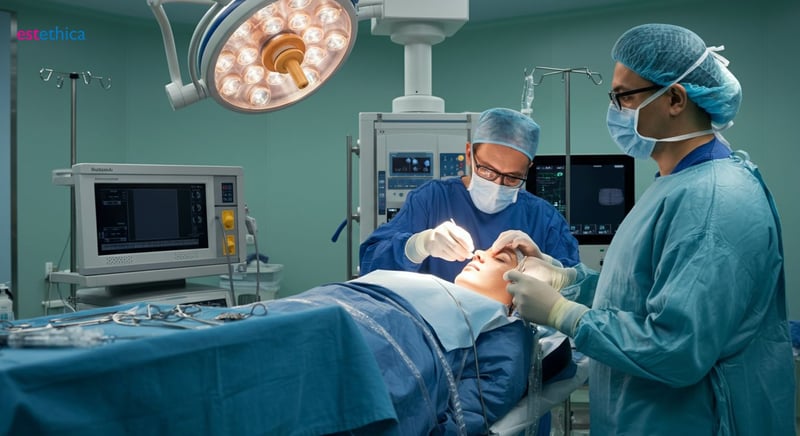 Rhinoplasty for deviated septum correction and improved function