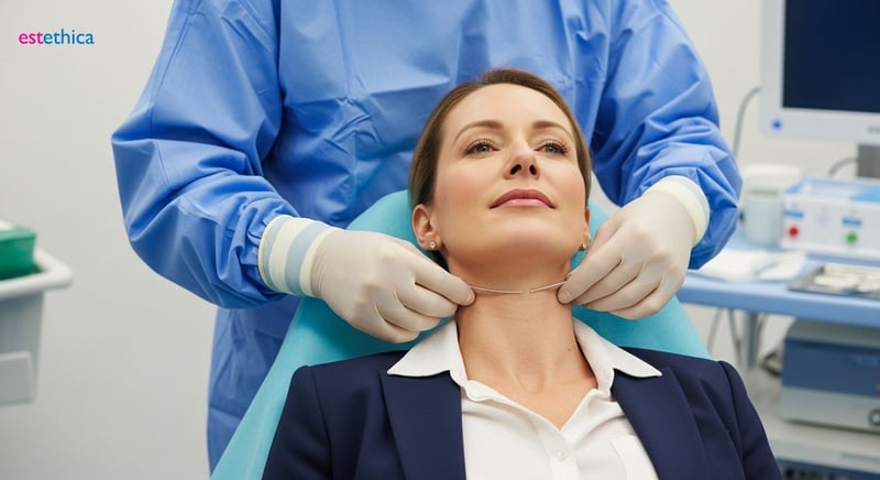 Neck contouring procedure