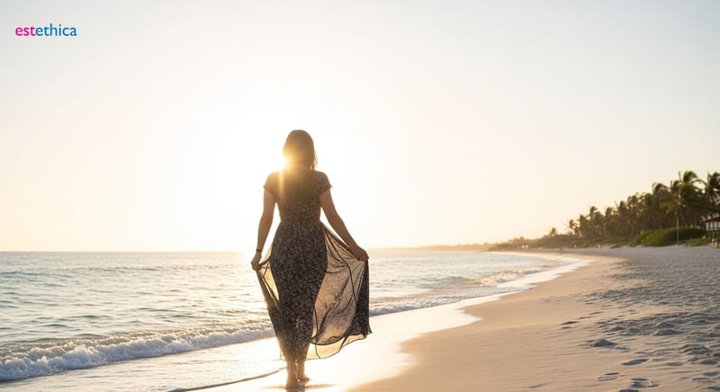 Body contouring transformation showcasing confidence and empowerment