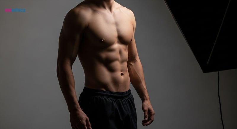 Sculpture abdominale masculine par chirurgie esthétique
