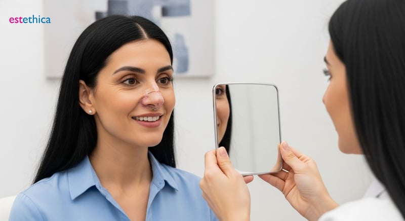 Direkt nach der OP: Wie sieht die Nase 1 Tag nach der OP aus?