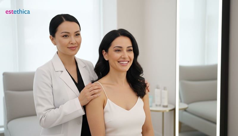 Moderne ästhetische Dermatologie Behandlungen