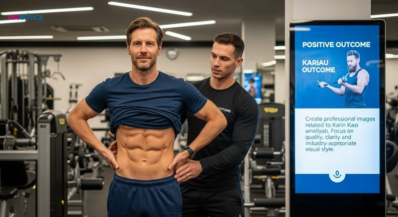 Sixpack Implantate: Vorher-Nachher-Vergleich