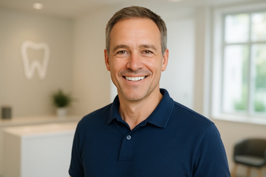 Successful Dental Crown Restoration Outcome