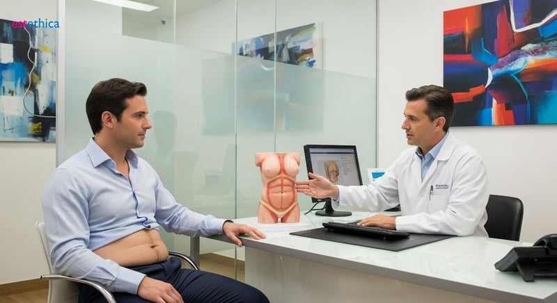 Cirugía abdominal para six pack