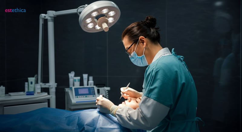 Surgical lip enhancement for natural results