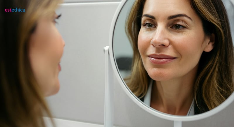Surgical lip enhancement recovery process