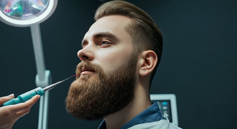 Techniques innovantes de greffe de barbe sans cicatrice