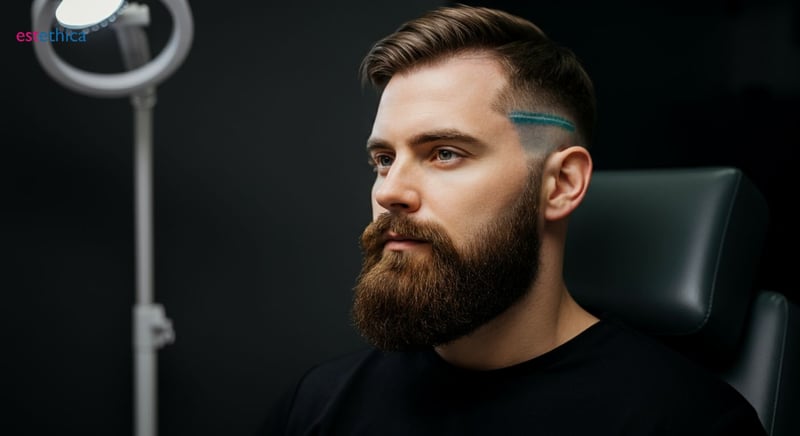 Techniques modernes de transplantation de barbe