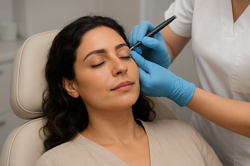 Tecnica professionale di microblading pelo a pelo