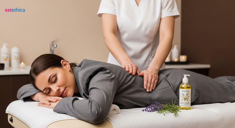 Masaj terapeutic pentru relaxare musculară