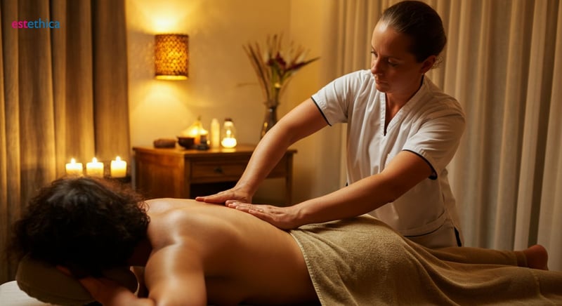 Terapia de masaje para reducir estrés y mejorar calidad de vida
