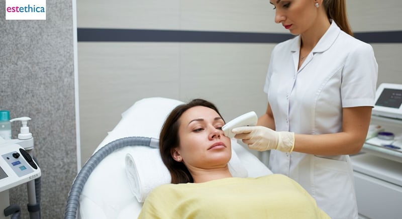 Terapia láser para eliminar capilares