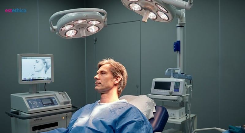 Neck rejuvenation surgical techniques illustration