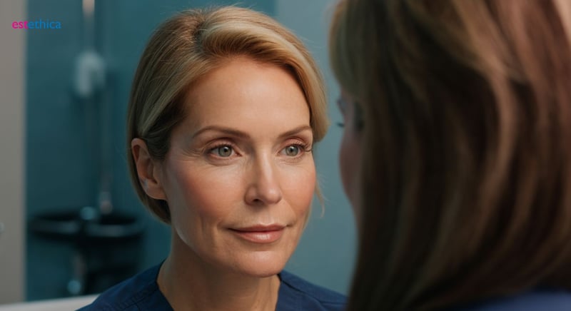 Natural facelift results, harmonious facial rejuvenation