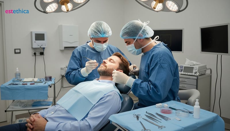 Natural Looking Beard Transplant: Expert Techniques