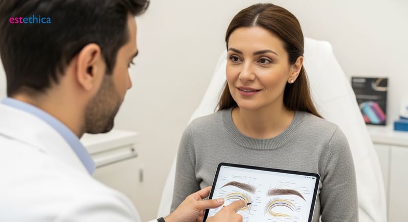 Natural Looking Eyebrow Transplant Results