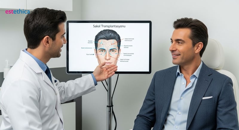 Резултати и растеж на брадата след трансплантация