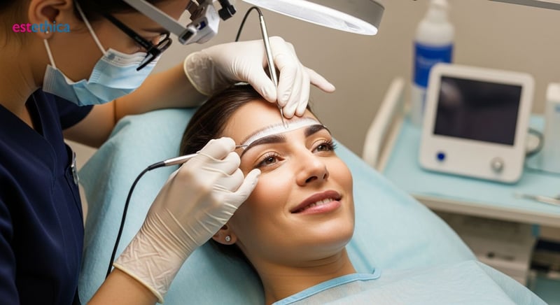 Natural Looking Eyebrow Hair Transplant Results