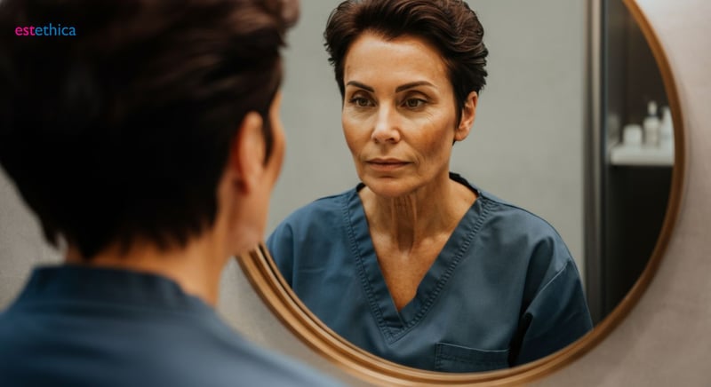 Facelift journey: before, during, after stages