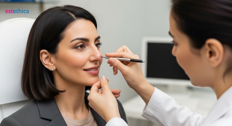 نتائج عملية تجميل الأنف: متى تظهر؟