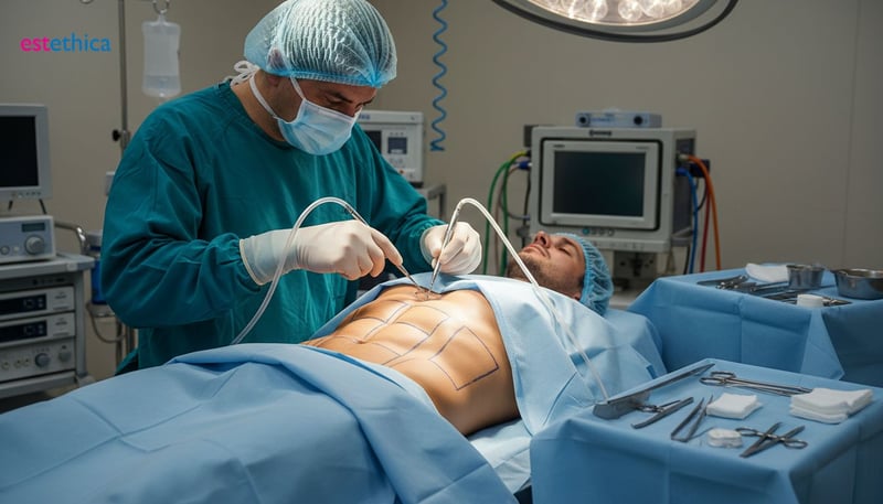 Male Abdominal Etching Before and After: Real Results