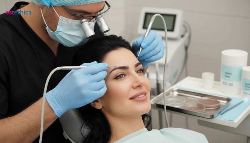 Natural Looking Eyebrow Transplant Results