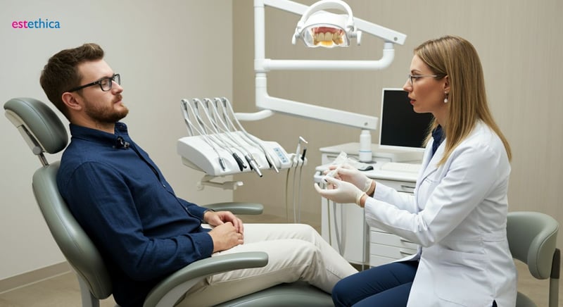 Teeth replacement transformation