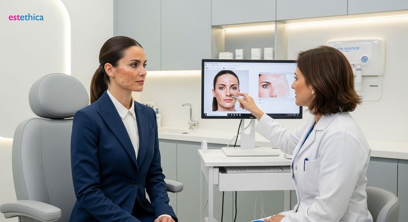 Tipos de manchas en la piel: Identificación