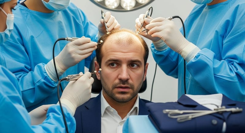 Transplant de barbă: Rezultate naturale