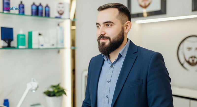 Transplant de barbă pentru o barbă perfectă