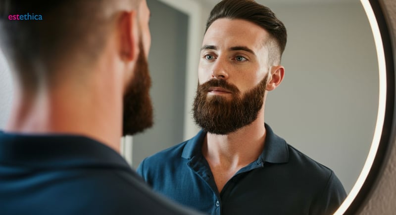 Trasplante de barba con técnicas innovadoras y resultados naturales