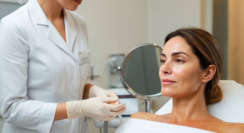 Tratamiento antiedad facial con bioestimulación cutánea