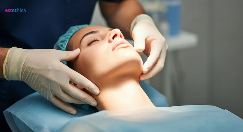 Non-surgical turkey neck treatment options