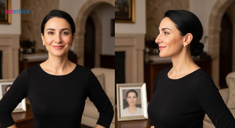 Eliminar doble mentón: Opciones y resultados