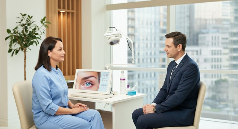 Cosmetic eyelid surgery benefits beyond aesthetics