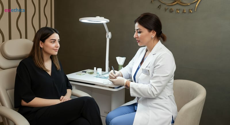 Eyebrow transplantation guide image
