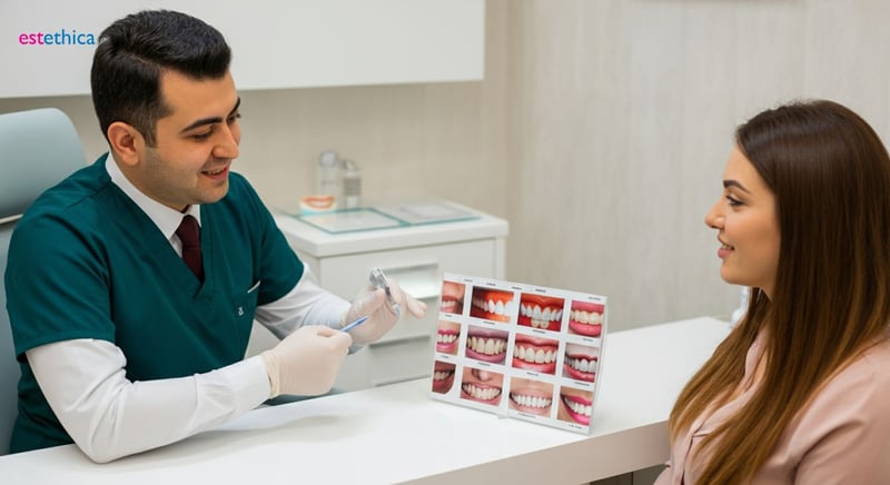 Dental veneers boosting confidence with a radiant smile